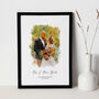 Personalised Wedding Portrait, Wedding Gift, thumbnail 2 of 8