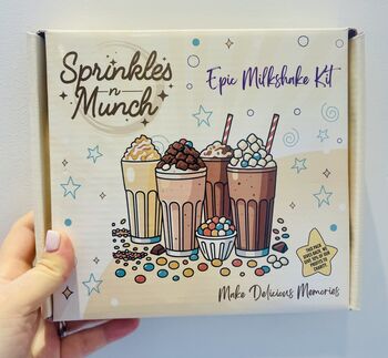 Personalised Epic Milkshake Gift Kit Letterbox Size, 4 of 9