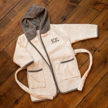 Personalised Embroidery Childs Dressing Gowns, 4 of 6
