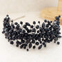 Black Crystal Headband, thumbnail 9 of 10