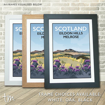 Eildon Hills, Melrose, Scotland Print, 3 of 6