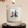 Father's Day Gift Personalised Photo Candle, thumbnail 1 of 5