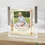 Personalised Wild Flowers Photo Upload Block, thumbnail 1 of 3