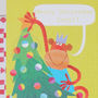 Personalised Christmas Monkey Card, thumbnail 4 of 6