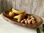 Large Teak Root Fruit Bowl 45cm Hand Carved Natural Wood Decor, thumbnail 1 of 7