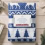 Personalised Festive Fleece Blanket, thumbnail 1 of 7