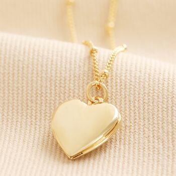 Heart Locket Necklace, 2 of 8