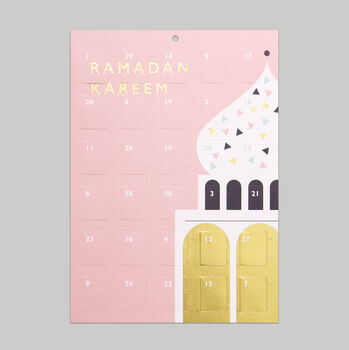 Mosque Ramadan Kids Countdown Good Deeds Paper Calendar, 3 of 7