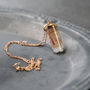 Amethyst Jasper Cylinder Necklace, thumbnail 1 of 12