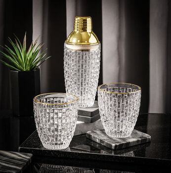 Luxury Glass Tumbler Set Of Two, 2 of 5