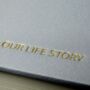 Personalised Our Life Story Diary, thumbnail 8 of 9