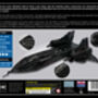 Make Your Own Blackbird Mach Three Spy Plane Metail Construction Set, thumbnail 8 of 10