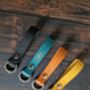 Personalised Clasp Leather Keychain Gift, thumbnail 3 of 6