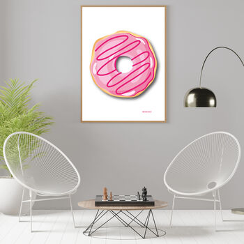 Pink Doughnut Print, 2 of 5