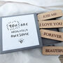 Personalised Wooden Love Magnets, thumbnail 1 of 2