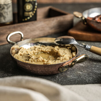 Solid Copper Pan – Hammeted 18cm Frying Pan, 2 of 4