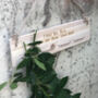 Personalised Wooden Herb And Flower Dryer Hanger, thumbnail 2 of 3
