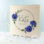 Personalised Floral Wedding Keepsake Box, thumbnail 7 of 12