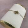 Gold Clover Bracelet, thumbnail 4 of 6