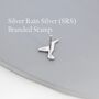 Cute Hummingbird Stud Earrings In Sterling Silver, thumbnail 8 of 11