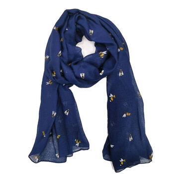Bee Print Scarf, 7 of 10