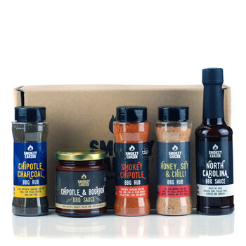 Black Label Barbecue Sauce And Spice Rub Box Gift Set, 5 of 12