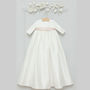 Echo Silk Long Sleeved Christening Gown, thumbnail 1 of 11