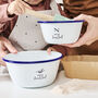 Personalised Daddy And Me Mixing Bowl Set, thumbnail 6 of 9