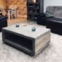 Reclaimed Industrial Coffee Table 487, thumbnail 1 of 4
