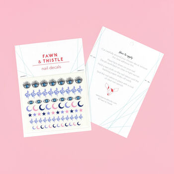 Mystic Sun And Moon Nail Art Letterbox Gift Kit, 4 of 4