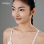 Minimal White Lily Of The Valley Necklace, thumbnail 4 of 7