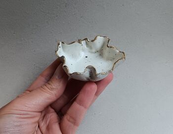 Scalloped Clay Ring Dish, 4 of 8