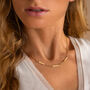 Statement Bar And Chain Necklace, thumbnail 1 of 12