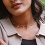 Lulu Moon Phase Necklace | 14 K Gold Plated, thumbnail 2 of 6
