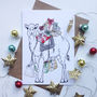 I Camel Bearing Gifts Christmas Card, thumbnail 1 of 1