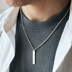 Men's Necklaces | Mens Personalised Necklace