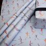 Skiing Wrapping Paper, thumbnail 3 of 4