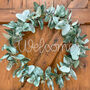 Wire Wreath Word Welcome, thumbnail 3 of 6