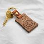 Personalised Spiral Message Wooden Keyring, thumbnail 3 of 5