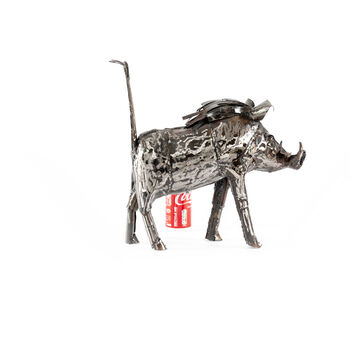 Small Warthog Metal Sculpture, 10 of 10