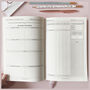 Personalised Undated Weekly Planner • Black, thumbnail 7 of 11