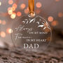 Personalised In Loving Memory Of Remembrance Ornament, thumbnail 5 of 10