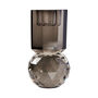 Smoke Grey Crystal Candle Stick, thumbnail 2 of 3