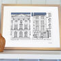 Personalised Wedding Or Christening Venue Portrait, thumbnail 4 of 11