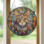 Cat Maine Coon Stained Glass Effect Suncatcher, thumbnail 6 of 6