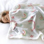 Personalised Soft Rainbow Baby Blanket, thumbnail 3 of 8