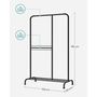 Clothes Rail Clothes Rack With Adjustable Hanging Rail, thumbnail 8 of 8