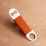 Personalised Leather Bottle Opener, thumbnail 2 of 9