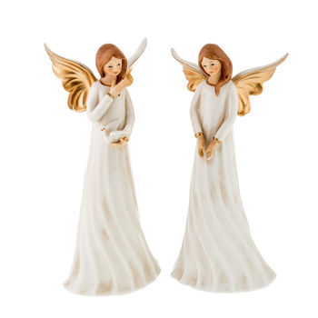 ceramic angel ornaments by the christmas home | notonthehighstreet.com