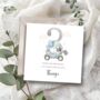 Race Car 1st Birthday Card, Blue Birthday Card For Son, Nephew,Grandson Any Relationship, thumbnail 2 of 5